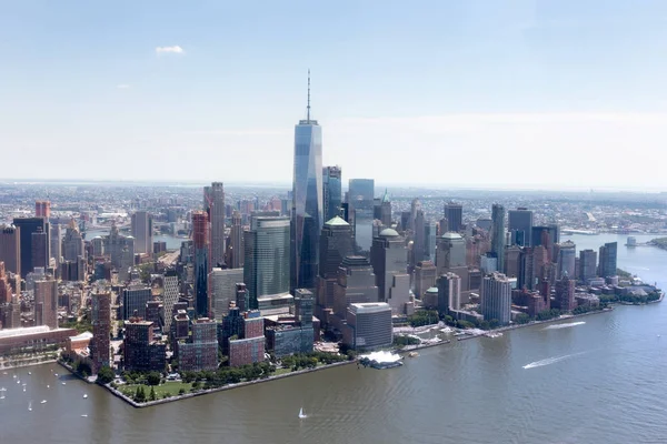Uitzicht op New York City — Stockfoto