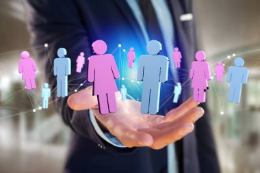  İnternette tanışmak bir kadın ve erkek 