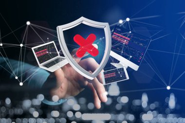 kesmek kalkan simgesi