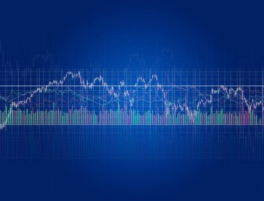 Bir arka plan üzerinde izole veri bilgilerini Ticaret Borsası