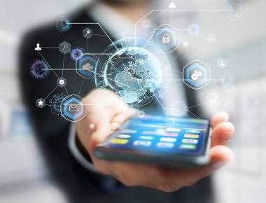 görüntülenen iş ağ bağlantısı 