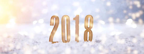 Happy new year 2018 background