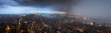 Görünüm New york şehrinin - Amerika Birleşik Devletleri