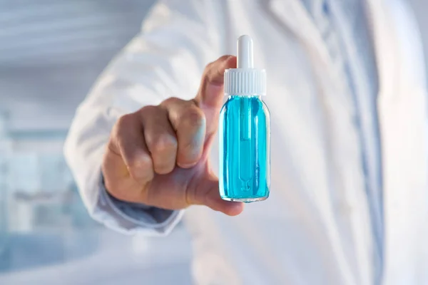 View Doctor Using Flask Hospital — Stock Photo, Image