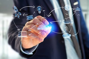 Multimedya ve insanlarla etkileşim teknolojisinde simgeleri