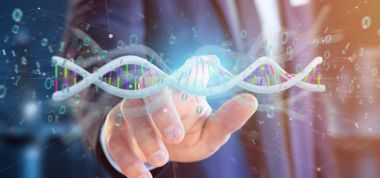 veri kodlanmış Dna ikili dosya ile erkek ver