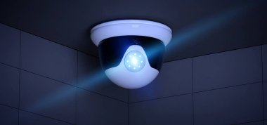 Güvenlik Cctv kamera sistemi görünümünü