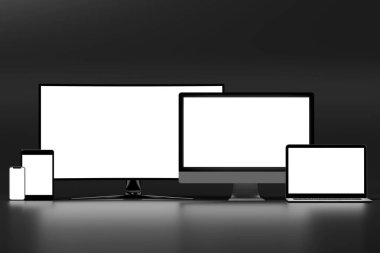 İzole Cihazlar Mockup