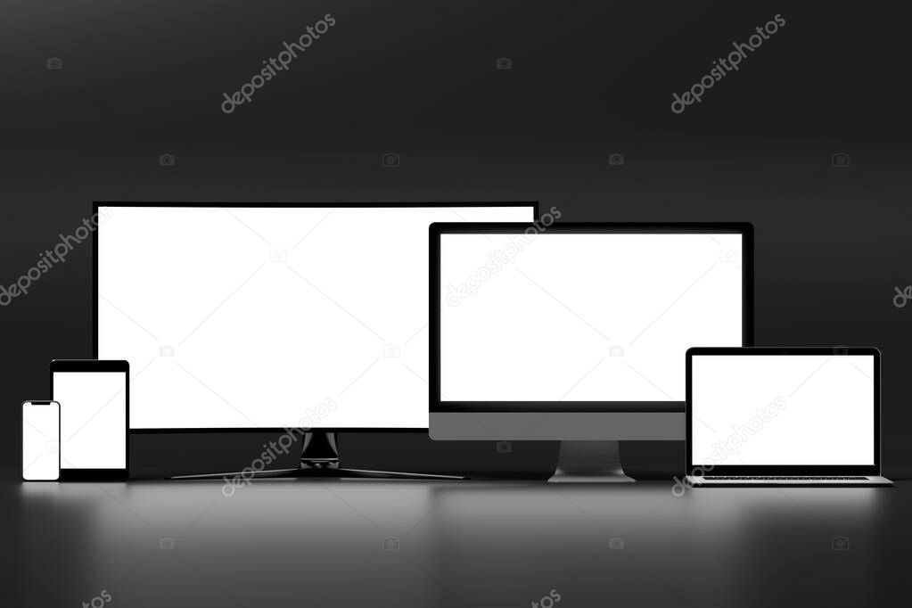 Isolated Devices Mockup