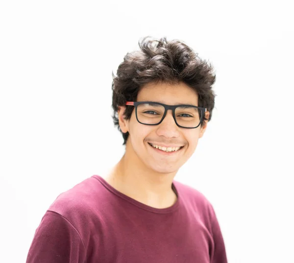 Teenager Boy Portrait Doing Facial Expressions — Stock Photo, Image