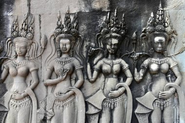 Angkor Wat Tapınağı, Siem Reap, Kamboçya, Şubat 2018