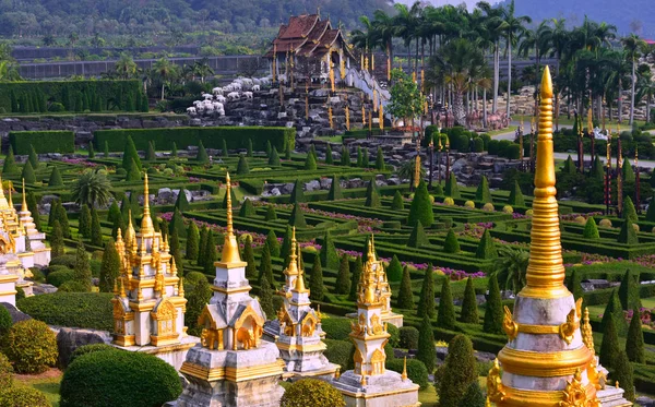 Nong Nooch Tropical Botanical Garden, Pattaya, Thajsko — Stock fotografie