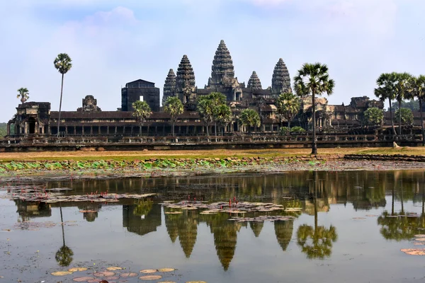 Angkor wat chrám, siem sklizeň, Kambodža — Stock fotografie