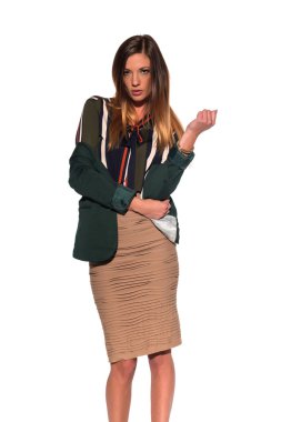 İş kıyafetleri esmer