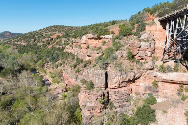 Ponte de Oak Creek — Fotografia de Stock