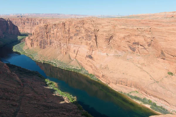 Colorado River gorge — Stockfoto