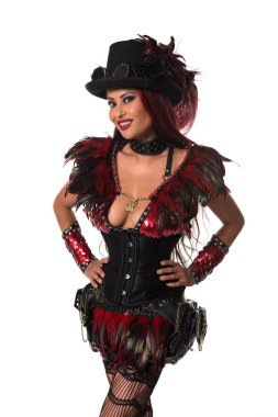 Kızıl saçlı cosplay