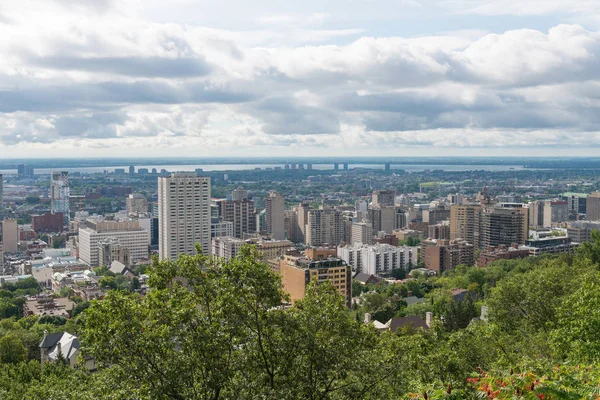 Montreal city skyline — Stock Photo, Image