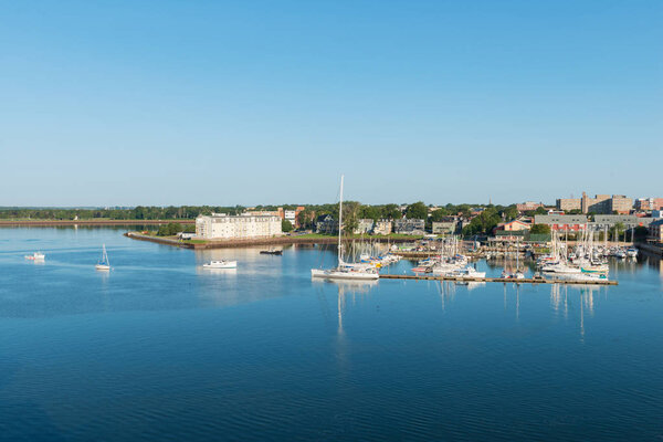 Charlottetown centre and marina