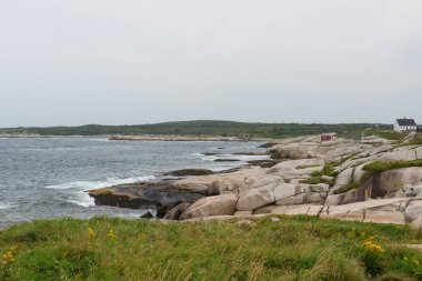 Kayalık Nova Scotia sahil