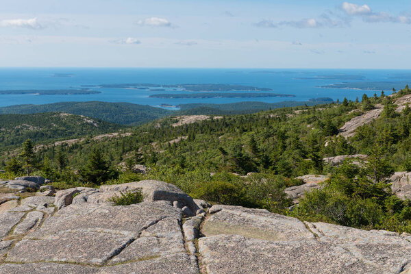 Вид на горы Кадиллак
