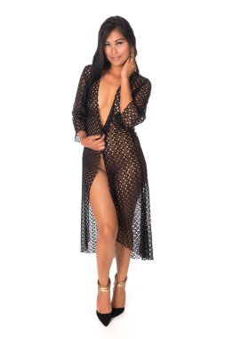 Filipina siyah dantel