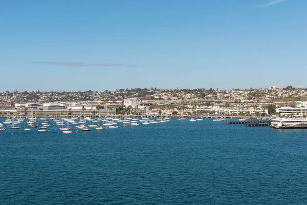 San Diego Bay żaglówki — Zdjęcie stockowe