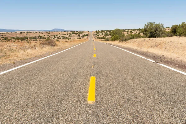 Arizona woestijn snelweg — Stockfoto