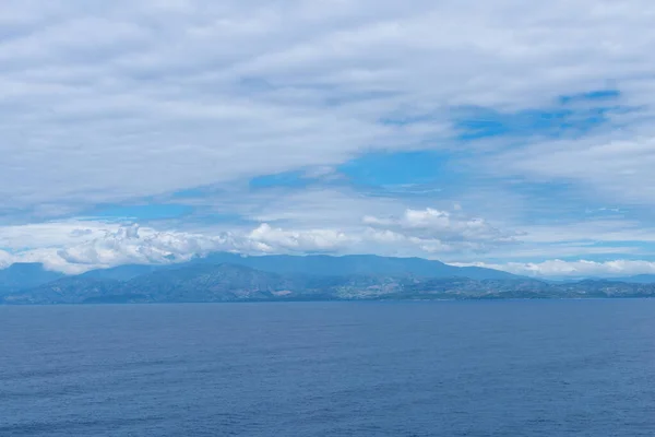 Une Matinée Nuageuse Large Pointe Ouest Haïti — Photo