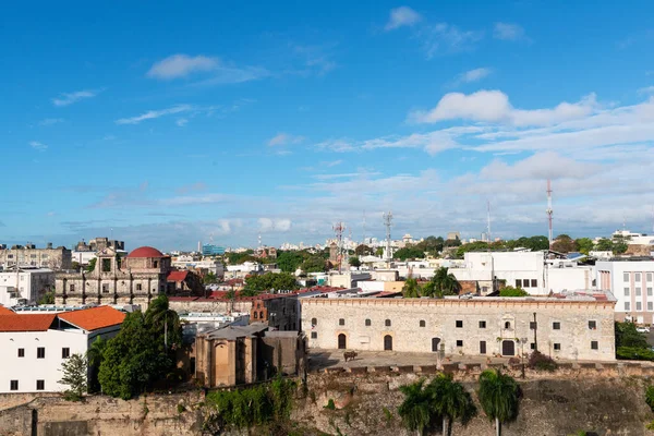 Arquitectura Del Centro Santo Domingo Desde Río Ozama República Dominicana —  Fotos de Stock