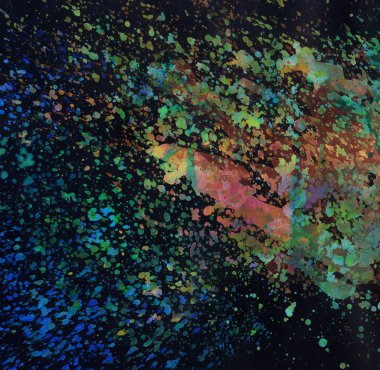 suluboya arka plan lekeleri ile