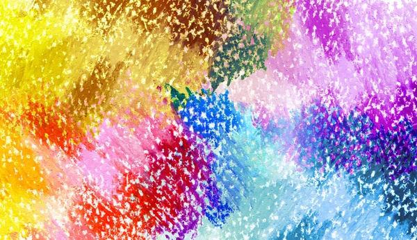 Abstract oil pastel painted background. — Stock Photo, Image