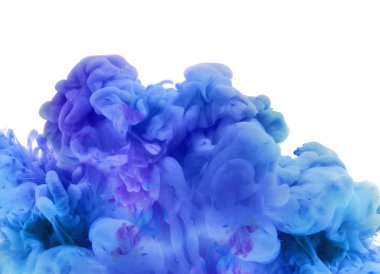 Akrilik renkler ve mürekkep su. Soyut çerçeve arka plan.