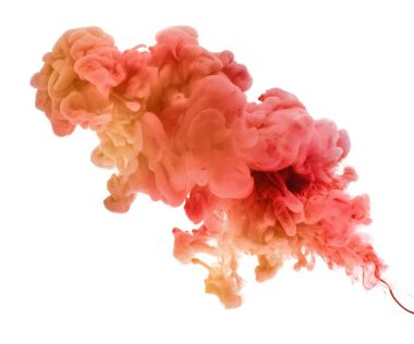 Sudaki akrilik renkler. Soyut arkaplan.