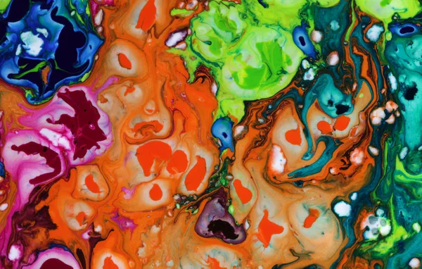 Fondo abstracto. Textura de mármol. Colores acrílicos . —  Fotos de Stock