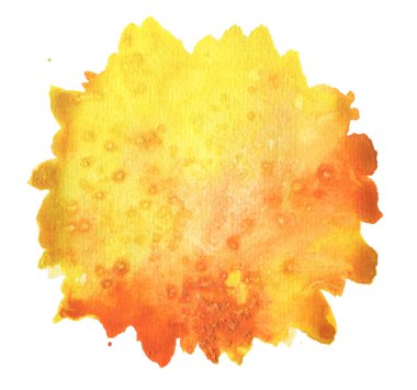 Arka plan daire bulut leke suluboya boyalı. Doku kağıt.