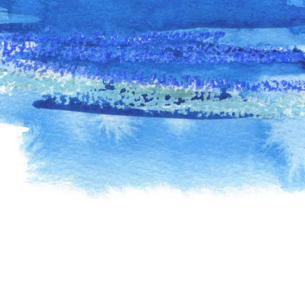 抽象的な水彩画のしみには、背景が描かれています。テクスチャ ペーパー. — ストック写真