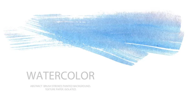 Abstrakte Aquarellpinselstriche gemalten Hintergrund. Textur pa — Stockfoto