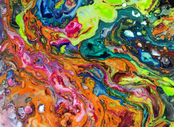 Fondo abstracto. Textura de mármol. Colores acrílicos . —  Fotos de Stock