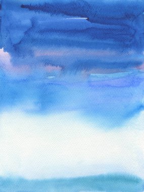 Suluboya ve akrilik boyalı arka plan. 