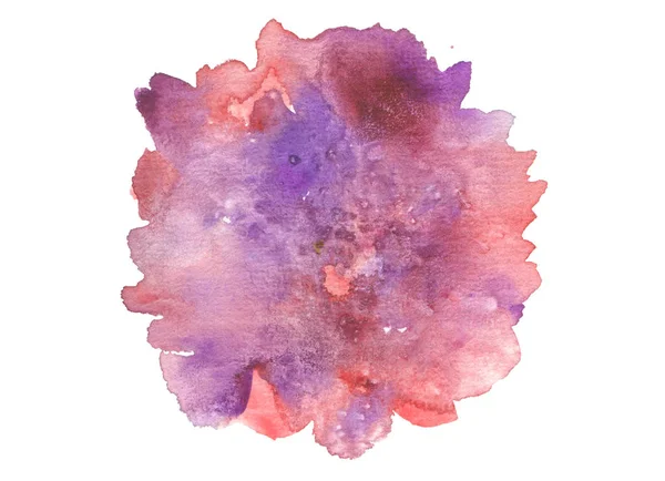 Abstract watercolor blot painted background. Texture paper. Isol — Stock Photo, Image