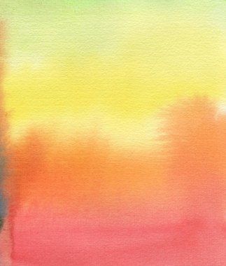 Soyut akrilik ve suluboya degrade arka plan boyalı.