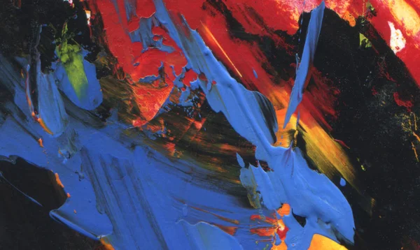 Абстрактная акриловая и акварельная живопись. Цветная текстура — стоковое фото