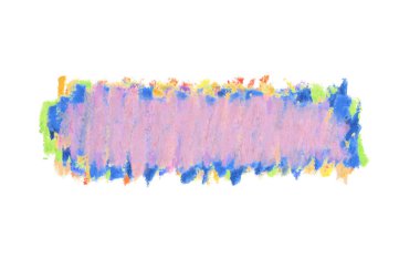 Beyaz arkaplanda yağlı boya..