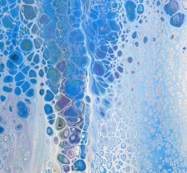 Marble texture. Acrylic colors. — Stock Photo, Image