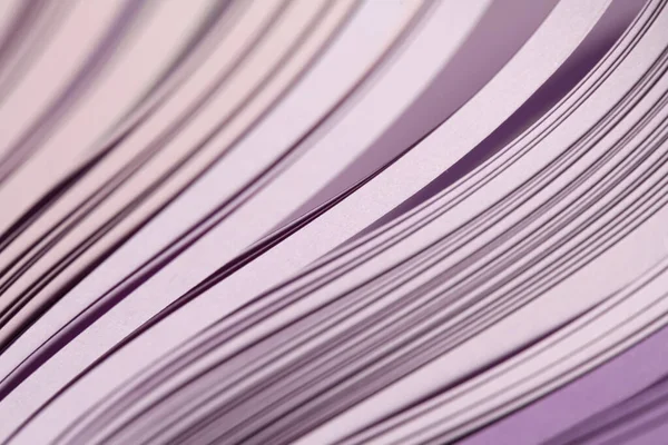 要旨色波は紫帯紙の背景をカールする 焦点を合わせて 印刷物 ポスター カードのテンプレート — ストック写真