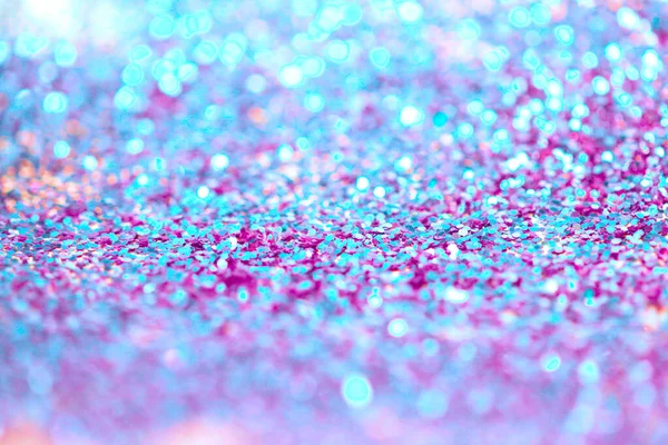 Los Puntos Brillo Ultravioleta Brillan Confeti Luz Abstracta Difuminación Parpadeo — Foto de Stock