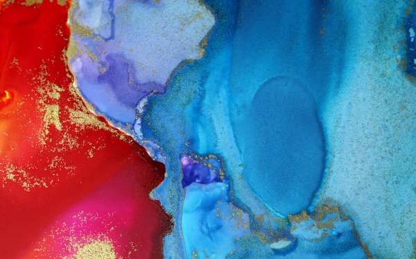 Sanat Soyut Boya Arka Planı Siliyor Alkol Mürekkebi Renkleri Mermer — Stok fotoğraf