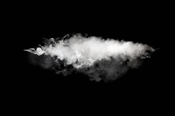 Bílá Skvrna Kouře Blackovi Abstraktní Pozadí — Stock fotografie