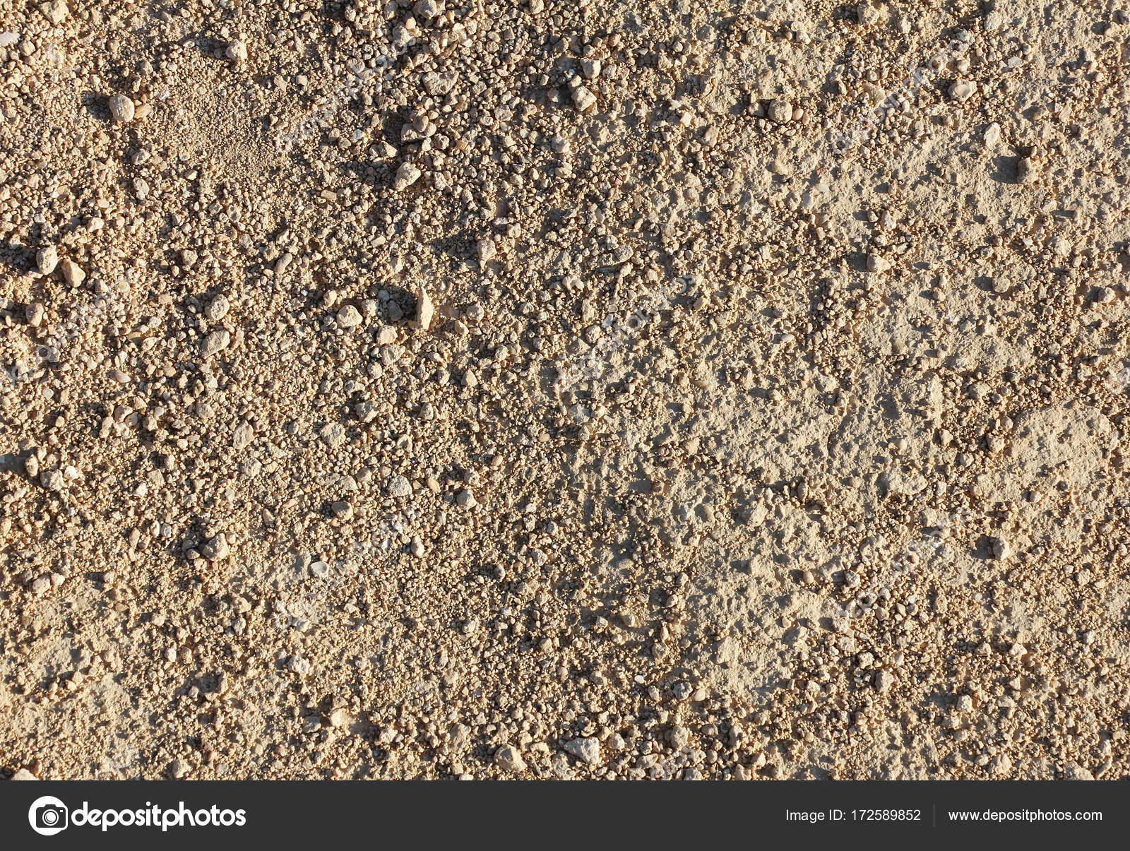 Part of dirt road of small gravel and sand, texture Stock Photo by  ©worklater 172589852